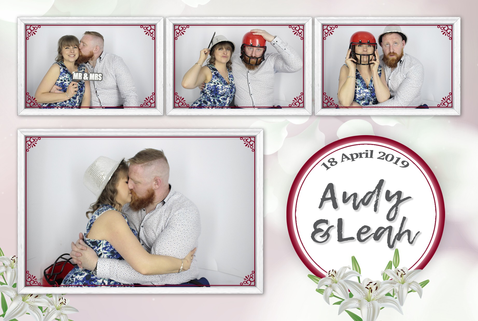 Andy & Leah's Wedding | View more photos from the event at gallery.myphotoboothexperience.co.uk/u/MyPhotoBoothExperienceLtd/Andy-Leahs-Wedding